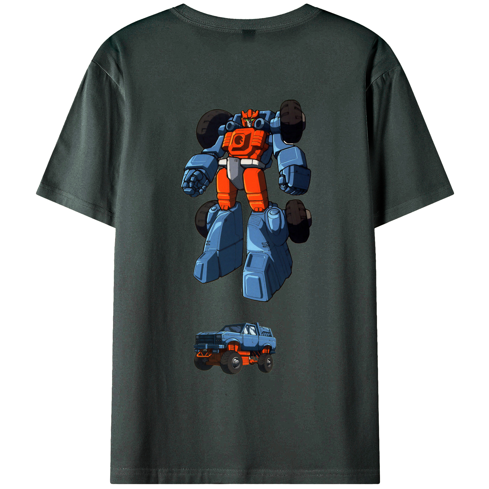 （画像用）  綿100％ メンズ半袖Tシャツ（バックプリント） 通気性